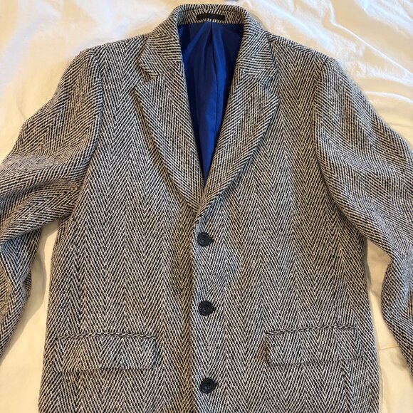 Etudes Tweed Overcoat - Picture 3 of 4